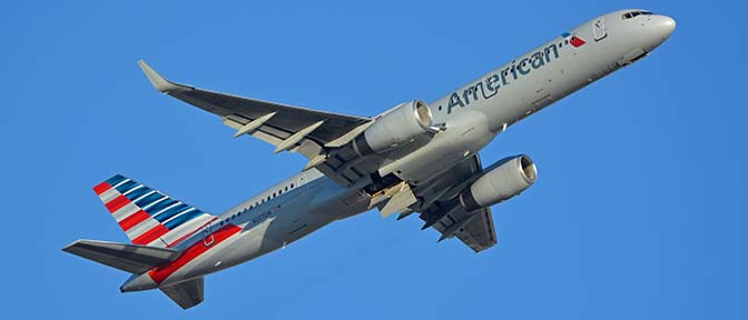 American Boeing 757-28A N207UW, Phoenix Sky Harbor, October 27, 2017